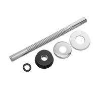 JOINPAYA Kit de Remplacement pour Conduite D'alimentation en Urinoir en Acier Inoxydable Argenté, Tuyau Flexible de 20cm Joint pour Installation Toilettes et Urinoirs Commerciaux