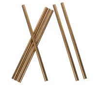JOINPAYA Lot de 6 tiges en laiton solides Ø3x100mm, rivets pour fixation de manches de couteaux, installation facile pour travaux de coutellerie et DIY