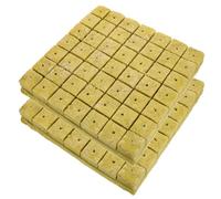 JOINPAYA Lot de 98 Blocs Nutritifs en Jaune pour Semis et Boutures, Substrat Hors-Sol Aération et Drainage pour Propagation en Conteneur
