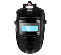 JOINPAYA Masque de Soudeur Portable à Énergie Solaire Grosse Visière, Casque de Soudage Réglable en PP, Protection du Visage pour Soudage Intérieur et Extérieur