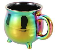 JOINPAYA Mug en Céramique de Chaudron pour Café 450ml Design Élégant et Fonction Isotherme pour Café au Restaurant ou Maison