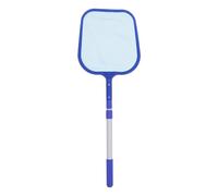 JOINPAYA Outil de Nettoyage de Piscine Filet à Feuilles Bleu été Vacances en Aluminium et Plastique, Filet à Haute Densité pour Zones Peu Profondes et Entretien Piscine
