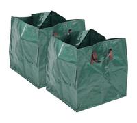JOINPAYA Paquet de Jardin Grosse Capacité 2pcs pour Déchets Verts et Feuilles Mortes, Résistant en Pp, pour Collecte des Déchets de Jardin et Pelouse