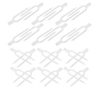 JOINPAYA Piquets de Support pour Plantes en Plastique Léger et Polyvalent, Clips de Fixation pour Plantes et Fraises, pour Jardin et Plates-Bandes Extérieures en PP et PE