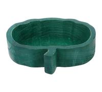 JOINPAYA Plateau en Bois Décorative Corbeille à Fruits de Citrouille Vert Multifonctionnel Bol à Dessert Facile à Nettoyer pour Comptoir Cuisine