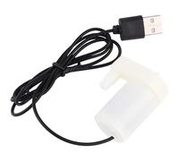 JOINPAYA Pompe à Eau Submersible USB 5v Silencieuse pour Fontaines et Bassins, Débit Réglable 3l/min, Câble D'alimentation 1m, Matériau Pvc, Lot de 2 Pièces