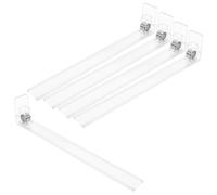 JOINPAYA Poussoir de Boisson en Plastique 5 Pièces pour Supermarchés, Distributeur Automatique de Canettes de Soda, Optimise L'espace et Maintient les Produits en Position sur Étagère