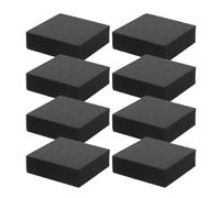 JOINPAYA Rehausseurs pour Meubles 8pcs Patins en Caoutchouc 50x50x20mm Bloc de Levage pour Canapé et Armoires Diverses Situations Antichoc