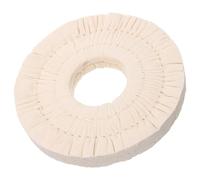 JOINPAYA Roue de Polissage Accessoire Pratique et Facile à Utiliser 50mm Beige en Tissu Non Tissé pour Machine à Plaquer les Chants pour Finition Professionnelle