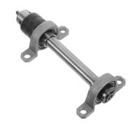 JOINPAYA Siège de Broche en Acier pour Scie à Bois, Support Compatible Machine à Perles, Fonctionnement Silencieux pour Atelier Diy, 1 Set Argenté