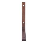 JOINPAYA Support d'Étagère en Bois Massif Coffee avec Trou Pré-percé, Équerre Murale pour Fixation Intérieure Accessoire Décoratif pour Salon Bureau Jardin