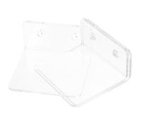 JOINPAYA Support Mural Adhésif en Acrylique pour Pots de Fleurs, Étagère | Fenêtre, Rangement Mural pour Petits Objets, Usage Mur et Fenêtre, Compatible Bougie et Jardinière
