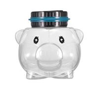 JOINPAYA Tirelire Electronique Transparente en PVC avec Compteur Numérique, Grand Pot à Monnaie pour Pièces, Boîte à Argent Créative pour Enfants, Adaptée à Bureau et Table de Chevet
