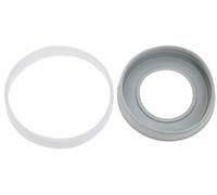 Joint-bague et rosace pour pipe WC D85/107 - - BJWC3