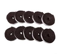 Joint Calfeutrage pour porte Fenêtre EVA Imperméable Joint Calfeutrage(10pcs (10m))