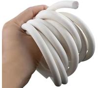 Joint caoutchouc mousse rond blanc isolation porte, blanc, 3mm × 10m | -choc et étanchéité renforcée contre les courants d'air