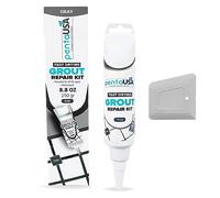 Joint Carrelage - Colle Carrelage, Mortier à Joints Avec Spatule | Joint Salle de Bain, Remplissage Répare et Renouvelle - 250gr (Gris)