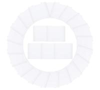 Joint D’étanchéité de Coin de Porte Blanc 25 Pièces Auto-adhésif | Porte et Cadre, Chambre ou Entrée, Polyuréthane Caoutchouc, Coupe les Courants D’air et L’eau