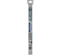 GEB Joint bas de porte de douche double lèvres – pour porte 5–8 mm – translucide – 1 m
