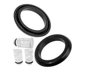Joint de bassin, 2 pcs, remplacement pour 240.282.00.1, 890.615, compatible avec GEBERIT Bassin 240.500.00.1, 240.195.00.1, bague d'étanchéité avec Ø 68 mm extérieur, Ø 46 mm intérieur