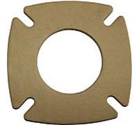 Joint de bride de brûleur Wolf D90 2414211 pour EL02A.60H/EK02.4L-NH