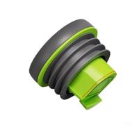 Joint de bride de toilette 100-110 mm - Joint d'étanchéité pour raccord de cuvette de WC - Anneau en caoutchouc anti-odeur - Vert