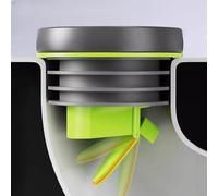 Joint de bride de toilette fonctionnel prenant en charge les scénarios de nouvelle construction et de rénovation sur les tailles de siphon de sol standard