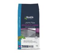 Joint de carrelage au sol et mural Bostik large et flexible gris 5kg