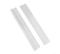 Joint de comblement de gap en silicone anti-huile et saleté | Repousse l'huile et pour la saleté, empêche l'accumulation de débris, maintient pour la cuisine propre(White 30-inch vacuum)