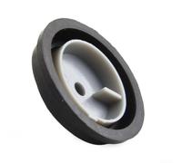 Joint de diaphragme pour réservoir de chasse d'eau Siamp 95 95L 99T 99B | Diamètre extérieur : 28 mm, profondeur : 15 mm, caoutchouc noir, compatible avec les valves d'entrée latérale/inférieure