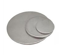 Joint de disque en acier inoxydable, disque plat rond en acier d'épaisseur 1,8 mm(10mm (50Pcs))