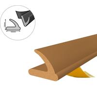 Joint de fenêtre Joint de porte Joint caoutchouc profilé en V EPDM 9×7mm 100m brun autocollant