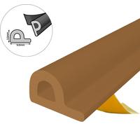 Joint de fenêtre Joint de porte Joint caoutchouc profilé P EPDM 9×5.5mm 100m brun autocollant