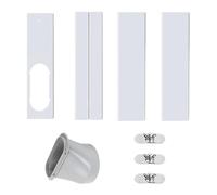 Joint de fenêtre pour climatisation et volet roulant, Kit de calfeutrage de fenêtre réglable pour volets roulants, Bande de fenêtre adaptée aux climatiseurs mobiles, pour fenêtres coulissantes et à