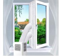 Joint de fenêtre pour climatiseurs mobiles 400 cm - Kit calfeutrage imperméable avec fermeture éclair