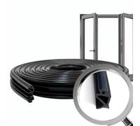 Joint de fenêtre, S-1530, (10mts) | Joint fenetre isolation conçu pour une performance maximale. Joint caoutchouc robuste et souple, idéal pour protéger les fenêtres PVC contre le froid et l’humidité.
