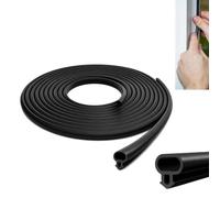 Joint de fenêtre UPVC, 25 m de long, joint de rechange en caoutchouc pour | Boudin de porte en TPE pour rainures de 3,2 à 4 mm sur double vitrage et portes de terrasse - Découpé à la taille