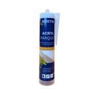Joint de finition pour parquets et sols stratifiés - Etanche - Coloris beige - Bostik - 300ml