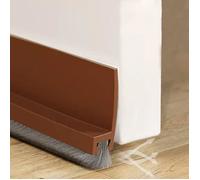Joint de porte - AIMOONSA - 100 cm - Marron - Brosse - Cylindrique