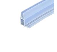 Joint de porte de douche, Bande d'étanchéité for écran de douche, 4m, en caoutchouc Silicone, for coin F/H/U/sans cadre 6/8/10/12mm(10mm,Corner type)