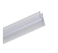 Joint de porte de douche, Bande d'étanchéité for pare-douche 5m PVC transparent 12-23mm for verre 4-6mm 10 pièces(23mm)