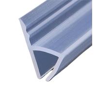 Joint de porte de douche, Bande d'étanchéité for pare-douche 5m Silicone H/F/U/forme d'angle Transparent for verre 6-12mm(H Type,10mm)