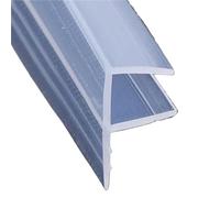 Joint de porte de douche, Bande d'étanchéité for pare-douche 5m Silicone H/F/U/forme d'angle Transparent for verre 6-12mm(F Type,8mm)