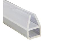 Joint de porte de douche, Bande d'étanchéité for paroi de douche en forme U transparente 6 mètres for verre 6-12 mm(8mm)