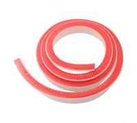 Joint de porte de douche en silicone 100-300 cm Butée d'eau pour porte en verre jusqu'à 6 mm - Baguette de protection flexible de rechange pour lèvre de douche salle de bain (transparent 1,5 m)