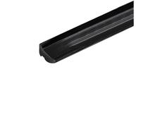 Joint de porte de douche, Joint d'étanchéité for paroi de douche en verre PVC 5 m transparent noir(Color9)