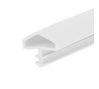 Joint de porte, de fenêtre, en caoutchouc TPE flexible, pour isolation contre le vent et la chaleur, 10 m, blanc