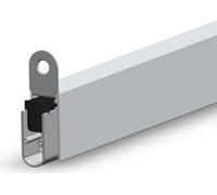 Joint de porte EllenMatic Soundproof 1 stg.L.1208mm L.15mm Alu.blk argent ELLEN