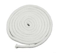 Joint de porte en fibre de verre pour poêle à bois, brûleur à bûches et poêle à granulés, compatible avec chaudières et fours industriels (10 mm x 3 m de long)