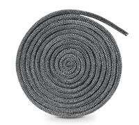 Joint de Porte Four, 10mm X 4 M, Joint Tressé pour Insert et Poêle, Joint de Cheminée Porte de Poêle Cordon, Joints en Fibre de Verre, pour les Cheminées, les Portes